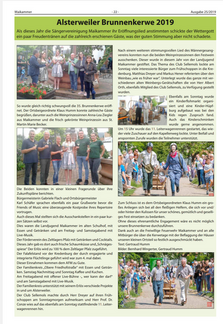 Alsterweiler Brunnenkerwe 2019 NR-Blatt 2019 25 Seite 22