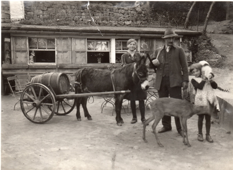 Gaststätte Hambacher Schloß 1931 (1)
