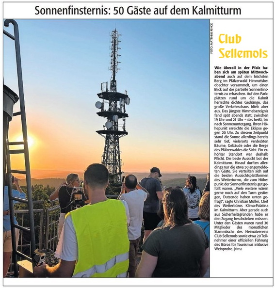 2026 08 14 Kalmitturm Sonnenfinsternis