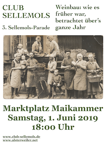 Club Sellemols Weinbau Parade 2019